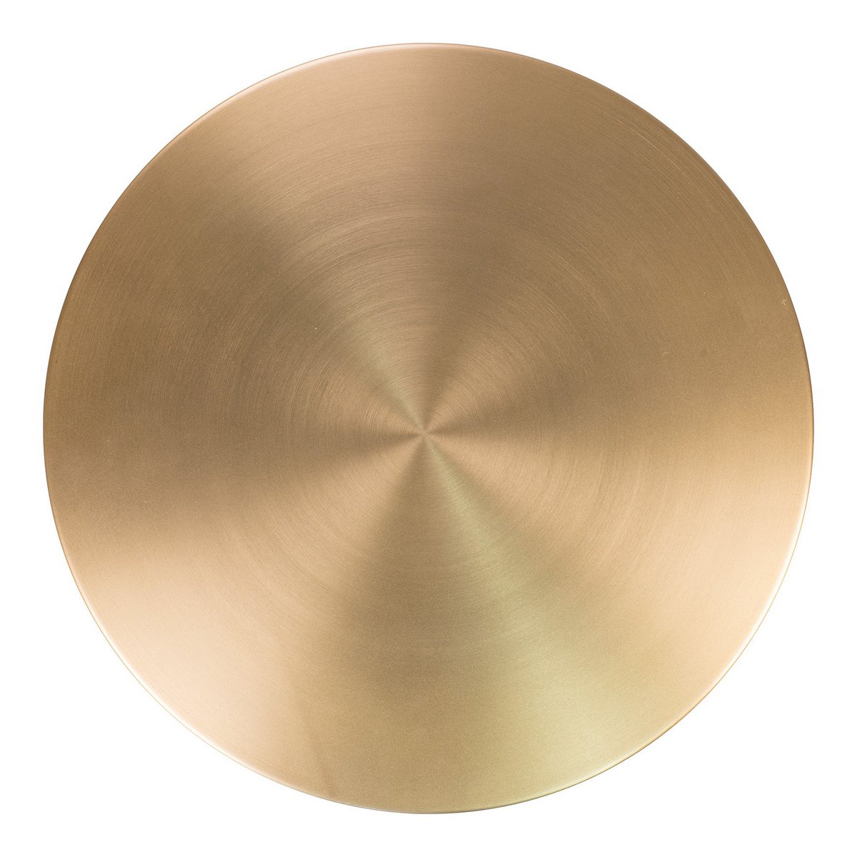 Bijzettafel Messing/Marmer 51x52cm