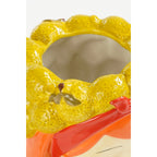 Funny Bloempot Binnen - H25 x Ø20 cm - Geel