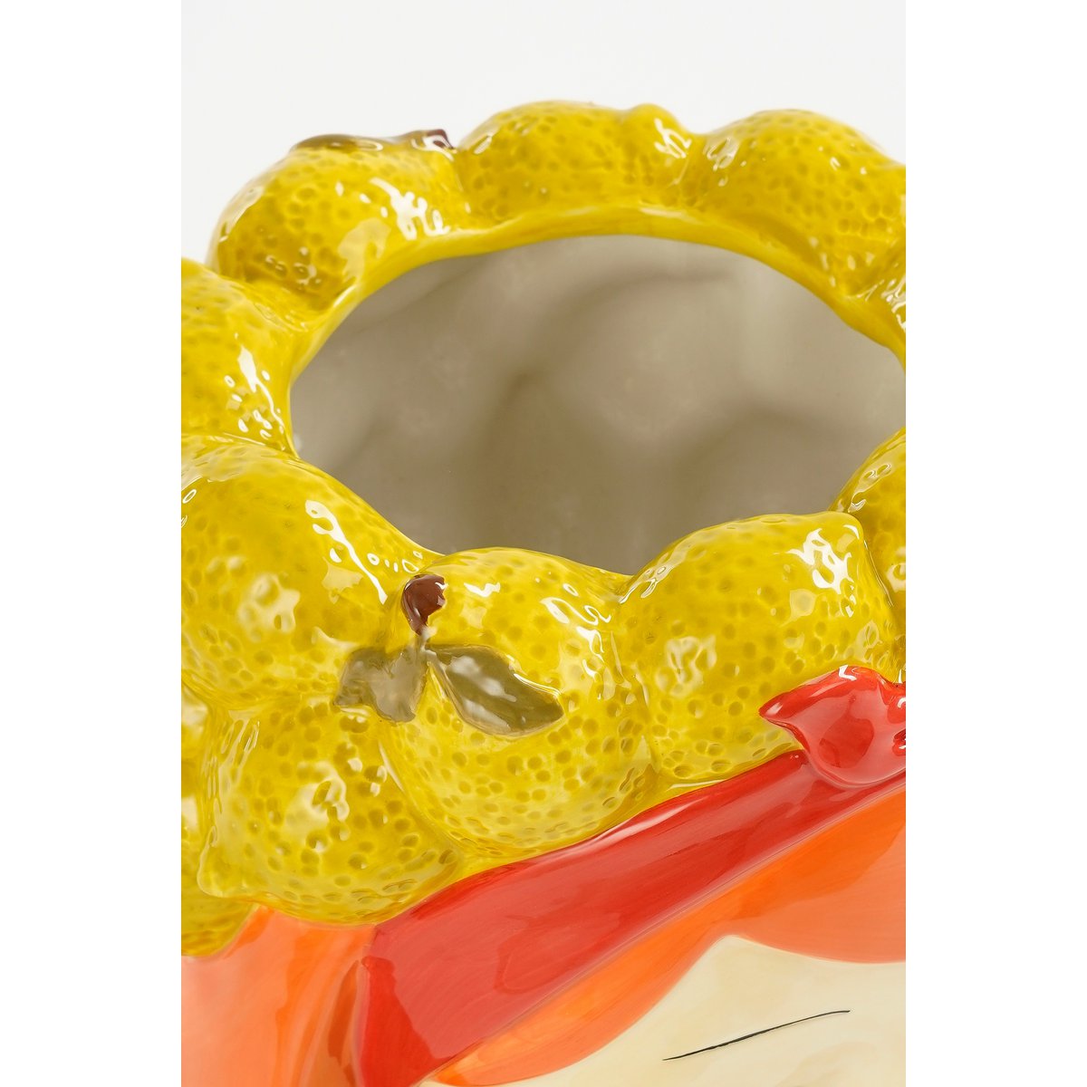 Funny Bloempot Binnen - H25 x Ø20 cm - Geel