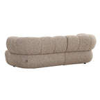 Bank 2,5-zits Sand Boucle