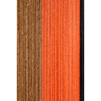 Kuba Wanddecoratie 50x3x70cm Katoen Oranje