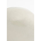 Ornament on Mango Wood Foot - Off White