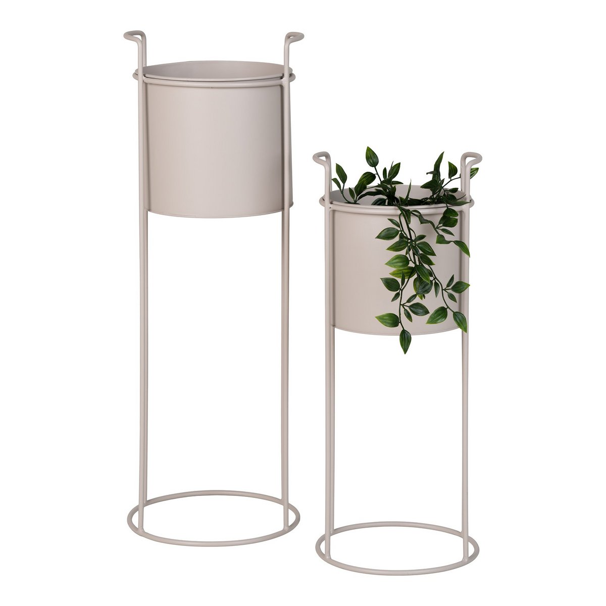 Flower Stand Steel Sand Set of 2