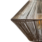 Hanglamp antiek brons Ø30x20cm