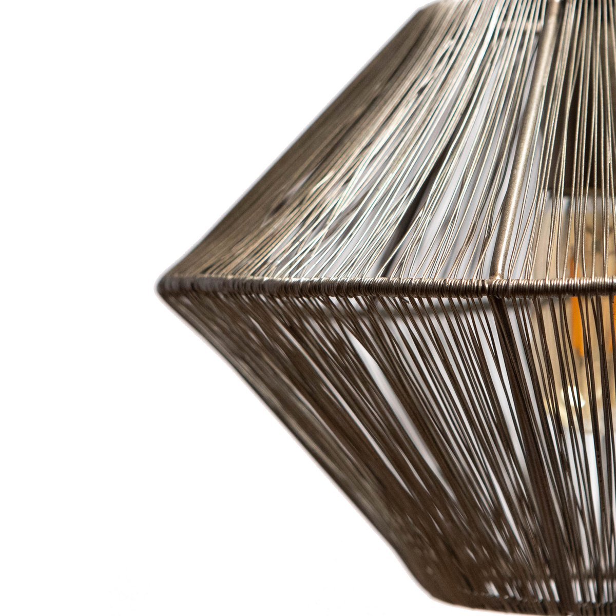 Hanglamp antiek brons Ø30x20cm