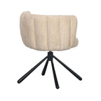 Shell Draaistoel Naturel