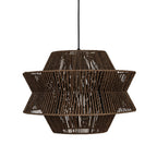 Hanglamp Walnoot Bruin Ø45x34cm
