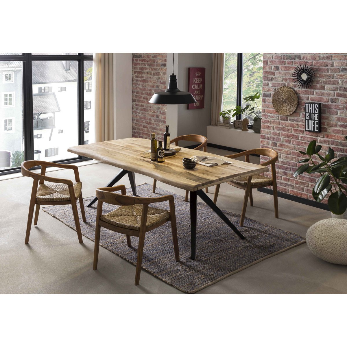 Dining table 180x90 cm Mango wood