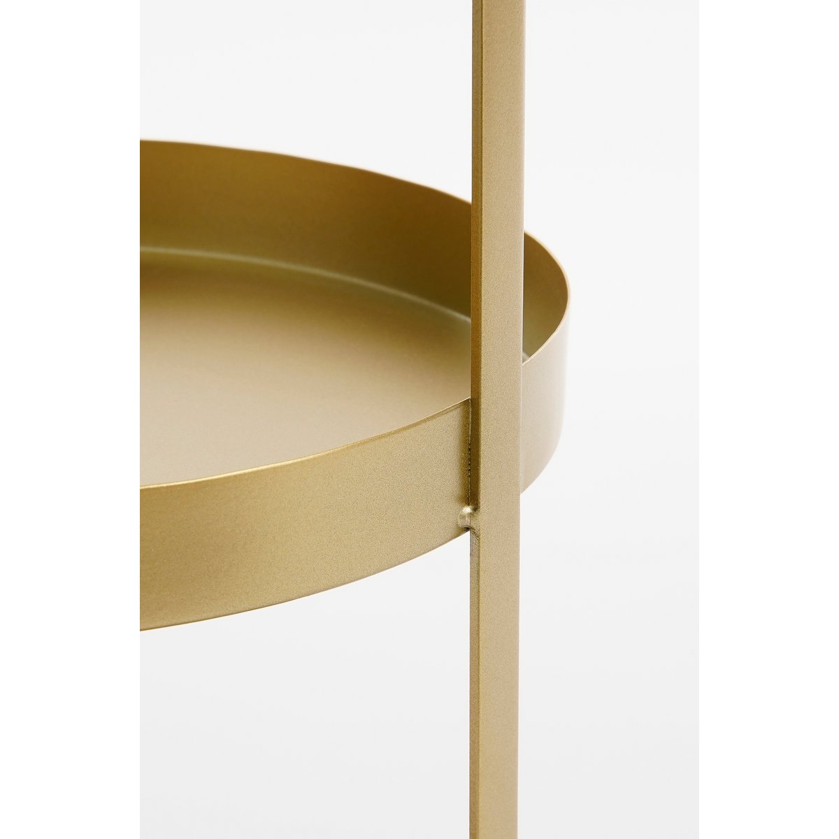 Etagère 2-Laags Metaal Goud H41 x Ø25 cm