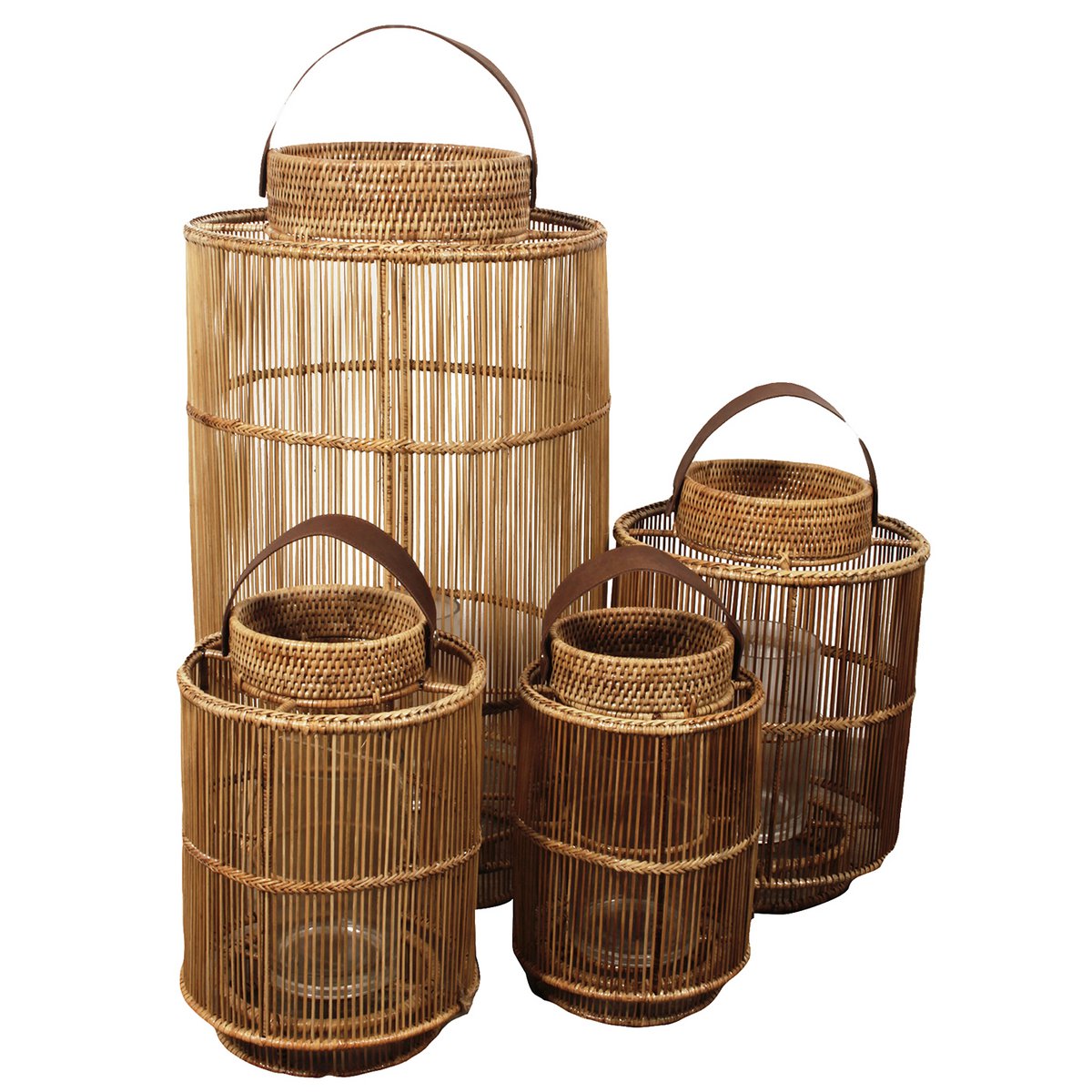Handgemaakte Rattan Lantaarn M