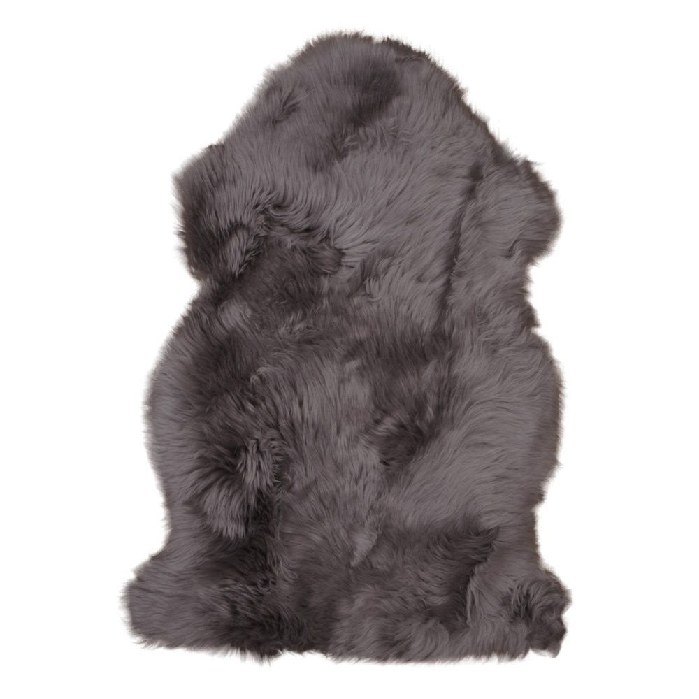 Lamsleer Vloerkleed Lichtbruin 50x85 cm