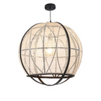 Pella Hanglamp Linnen Off-white H50 x Ø51cm