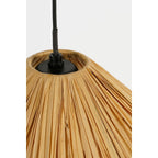 Elisa Hanglamp - Raffia - Lichtbruin - Ø30 cm