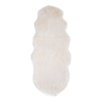 Lamsvachtkleed Imitatie Ivoor 60x180 cm