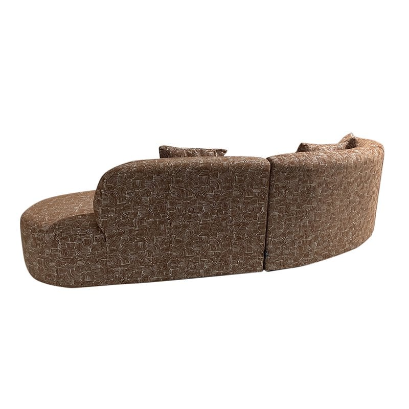 Bank 4-zits Marbella Terracotta