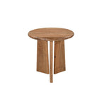 Side table made of solid acacia wood